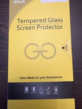 Jetech Tempered Glass Screen Protector for IPhone 6.1” screen